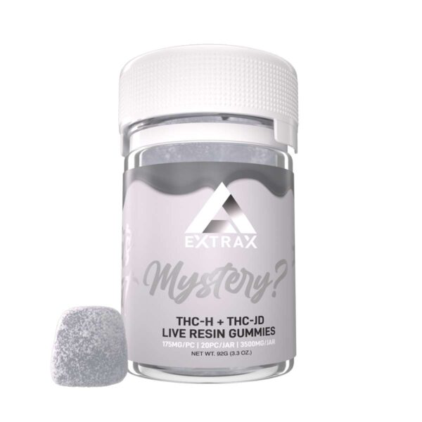 Delta Extrax THCh THCjd gummies Mystery Flavor