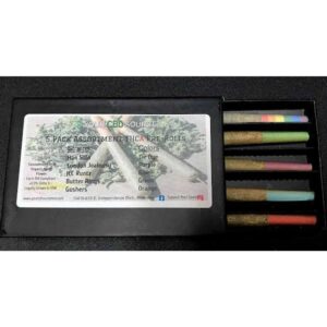 THCa Pre-Rolls mixed strains. 5 packs blunts.