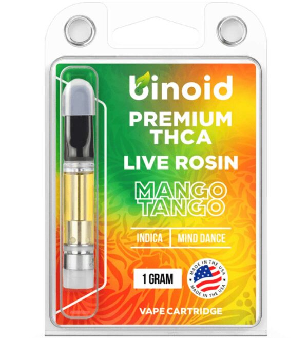 Binoid THCA Vape Cartridge Mango Tango