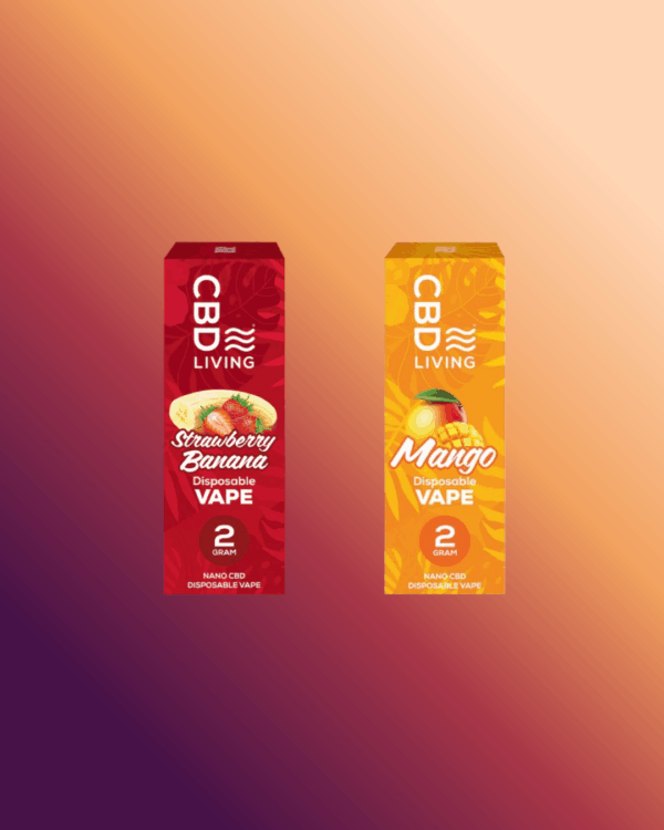 CBD Living - CBD 2gm disposable vapes