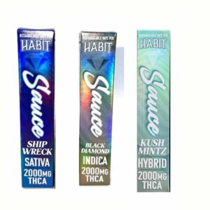 Habit THCa Sauce Vape pens