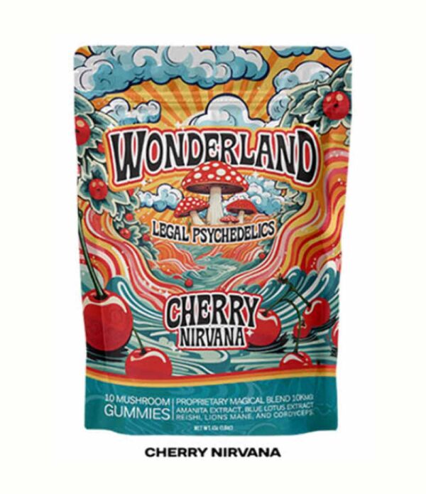 Wonderland Cherry Nirvana Gummies