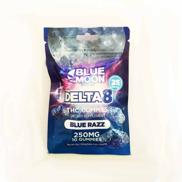 Blue Moon Delta 8 gummy 25mg