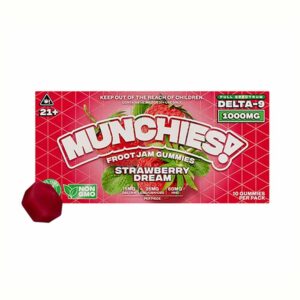 Delta Munchies Froot Jam Delta 9 Gummies Strawberry Dream