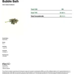 BUBBLE BATH THCa COA Flower Preroll
