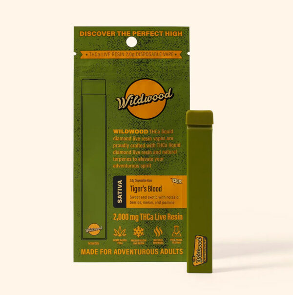 Woodstock THCa 2gm Tigers Blood Disposable