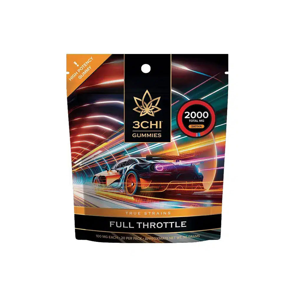 3Chi Gummy 20ct Full Throttle
