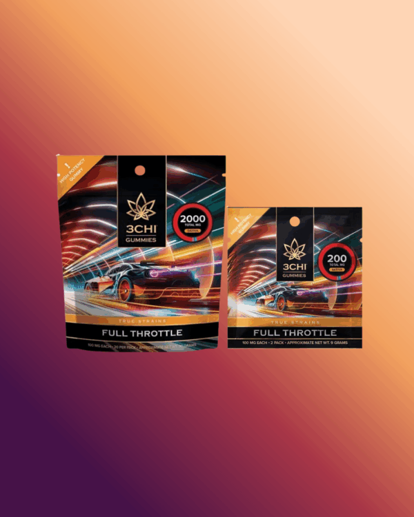 3 Chi Full Throttle HHC Gummies