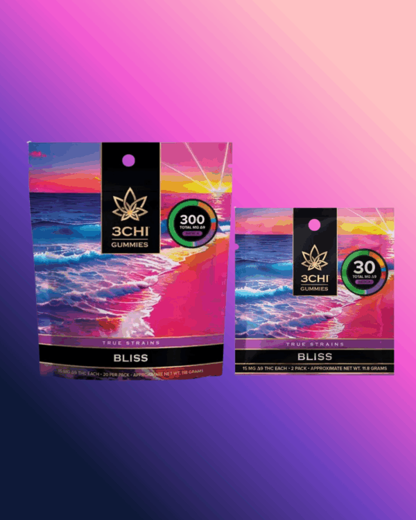 3Chi delta 9 Bliss Gummy