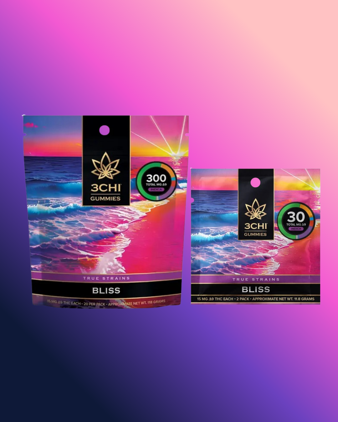 3Chi delta 9 Bliss Gummy