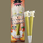Delta Munchies THCA Double Doink preroll - Peach Cobbler