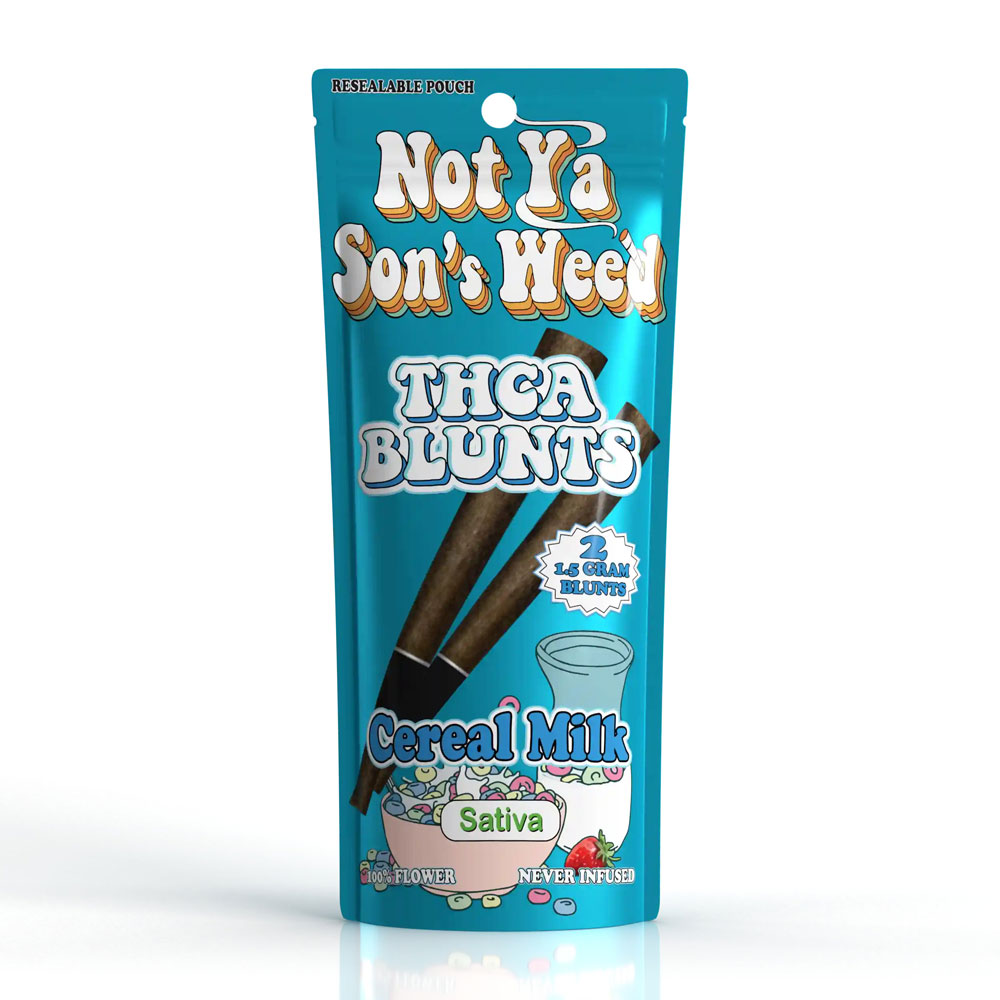 Not Ya Son's Weed THCa Blunts Cereal Milk