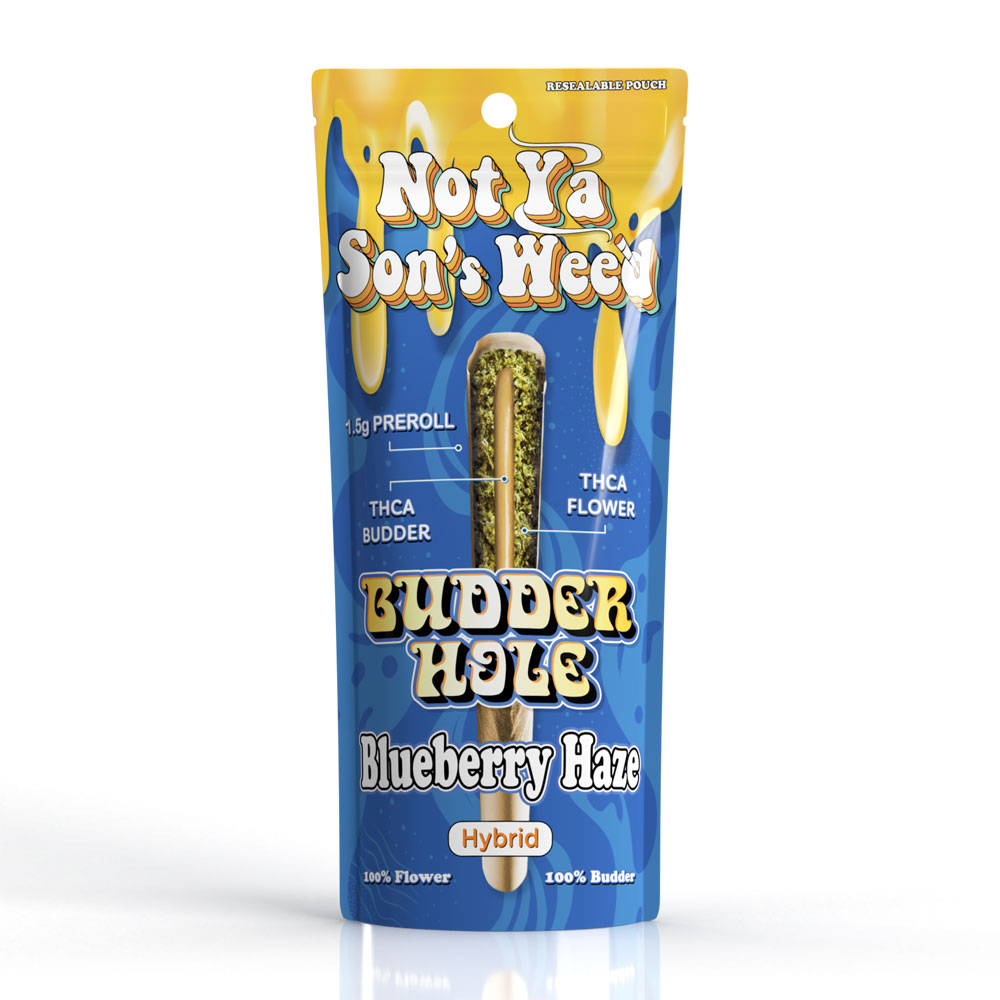 THCa Budderhole Preroll - Blueberry Haze