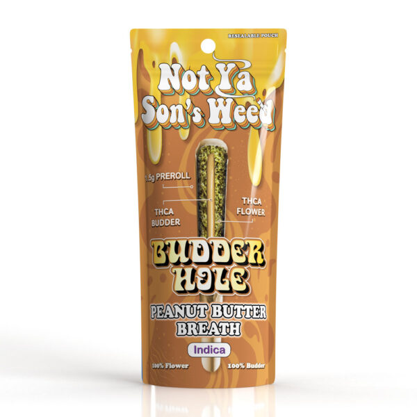 THCa Budderhole Preroll - Peanut Butter
