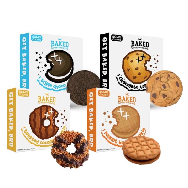 Baked Delta-9 Cookies