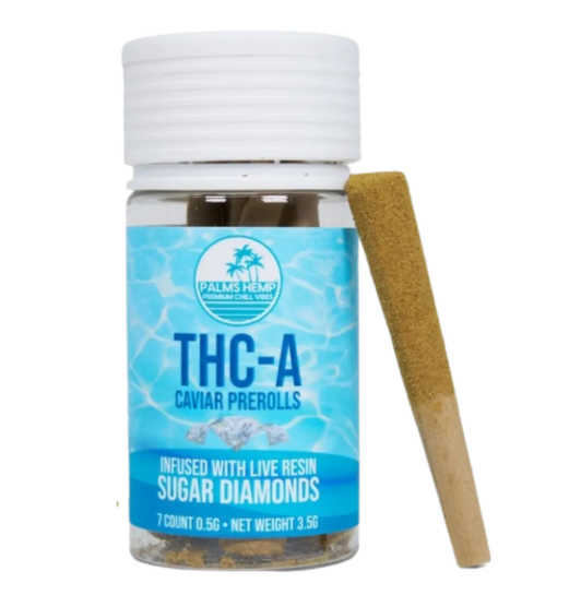 Palm Hemp THCA Caviar Prerolls – 7 count