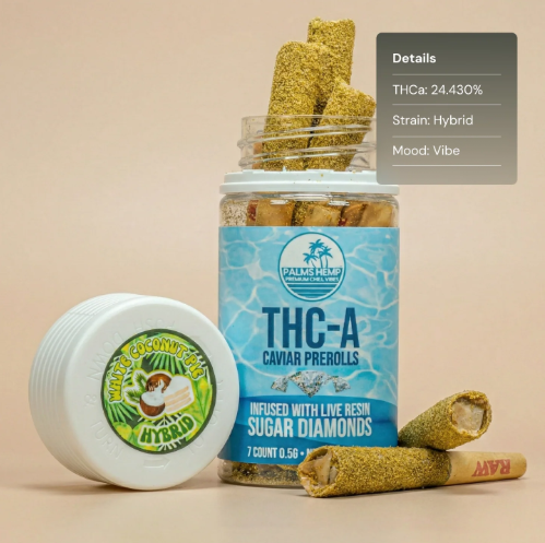 Palm Hemp White coconut pie