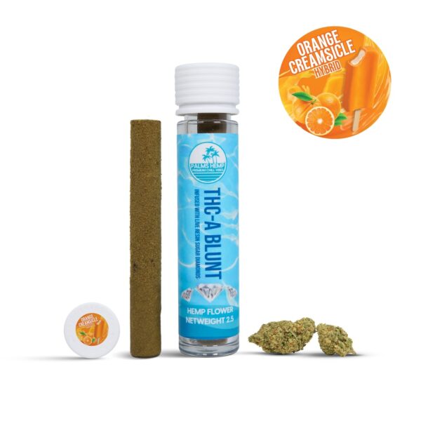 Palms Hemp THCa Flower 2.5g - Orange Creamsicle