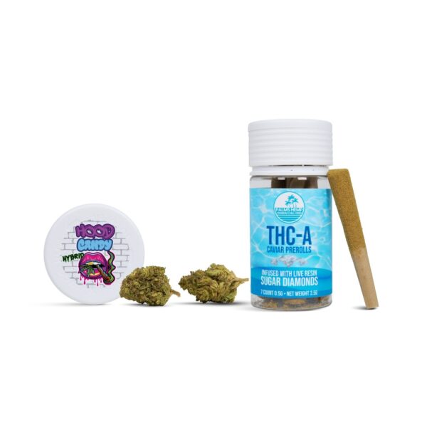 Palms Hemp THCa flower Hood Candy - COA