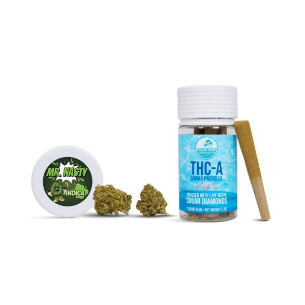 Palms Hemp THCa flower Mr Nasty - COA