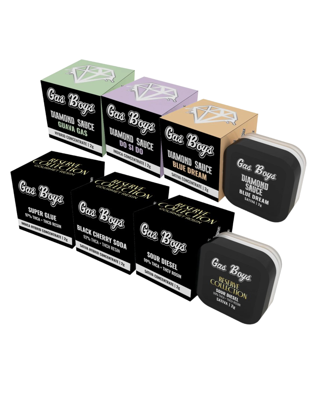 Gas Boys THCA CONCENTRATES