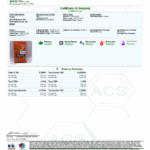 Delta 9 Peanut butter cup COA