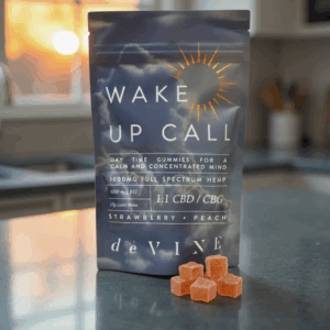 DeVINE CBD/CBG Wake Up Call  Day Time Gummies