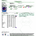 Blueberry Dream Gummies COA