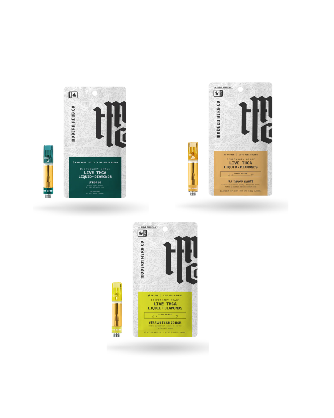 THCa live resin liquid diamonds cartridge