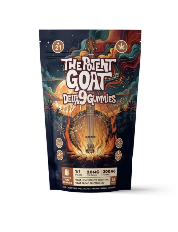 Potent Goat Delta-9 Gummies